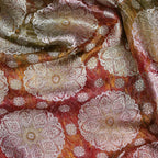 Surkhaf – Pure Katan Atlas Multi Dyed - Zahra Maham