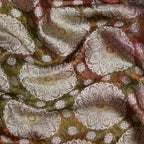 Surkhaf – Pure Katan Atlas Multi Dyed - Zahra Maham
