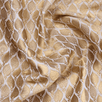 Taj Minara – Pure Katan Silk (Gold) - Zahra Maham