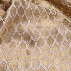Taj Minara – Pure Katan Silk (Gold) - Zahra Maham