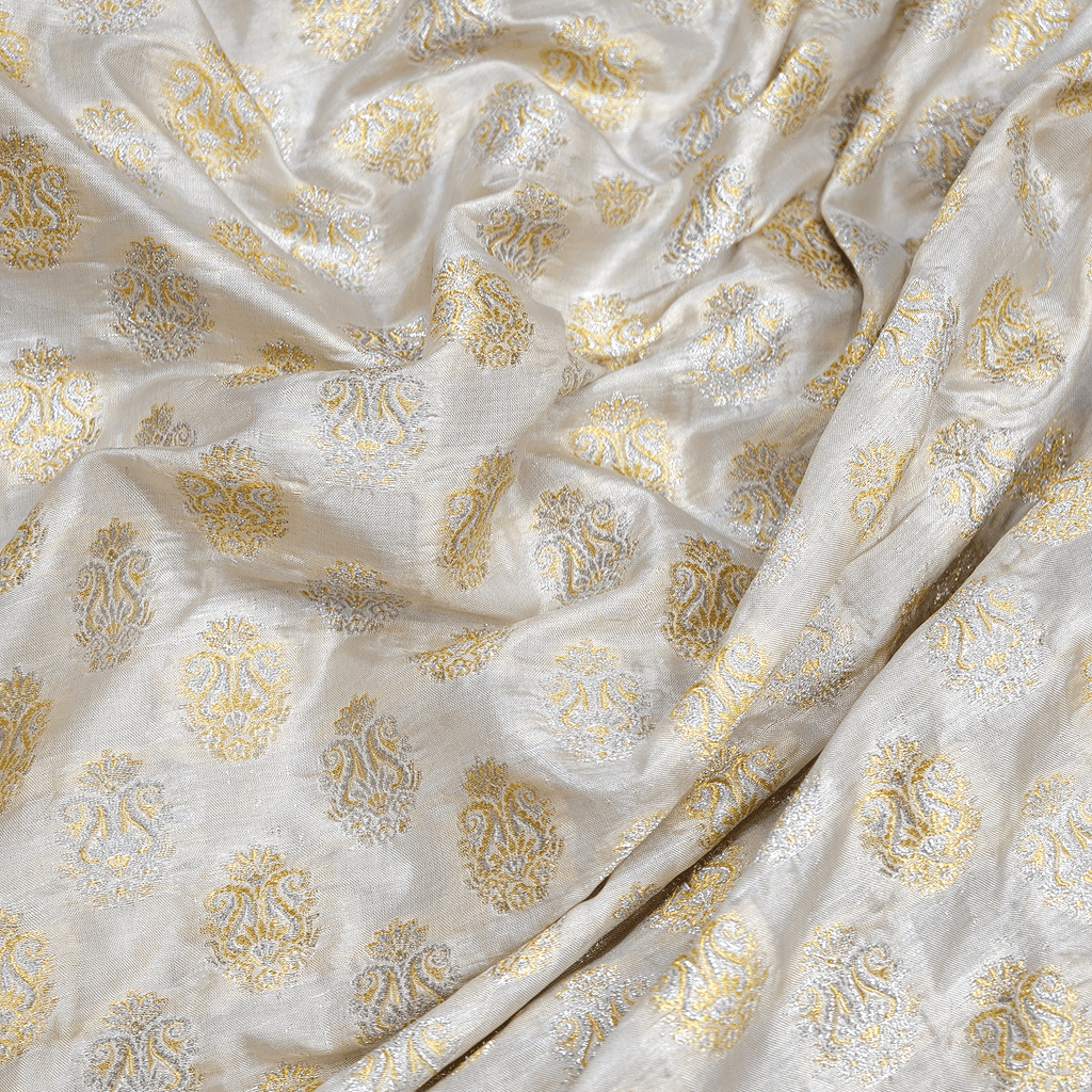 Tajalli Zar — Pure Katan Silk (3.75 Yards) - Zahra Maham