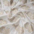 Tajdar-e-Naksh – Pure Katan (Mughal Taj Bunch | 3-Color Thread | Golden & Silver Zari) - Zahra Maham