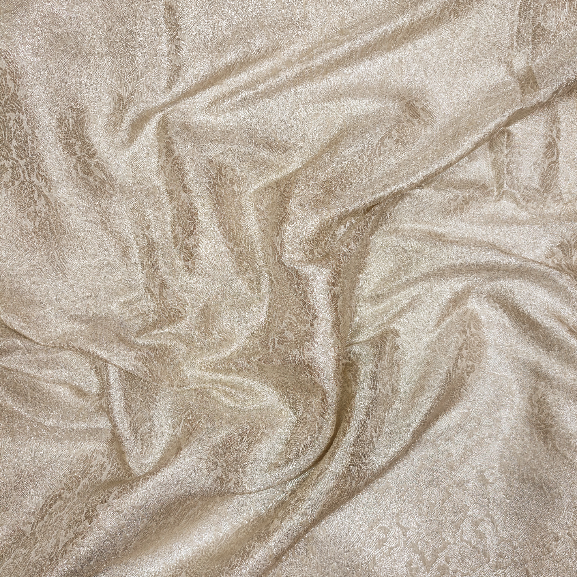 Mehr – Blended Atlas Floral Jaal Fabric