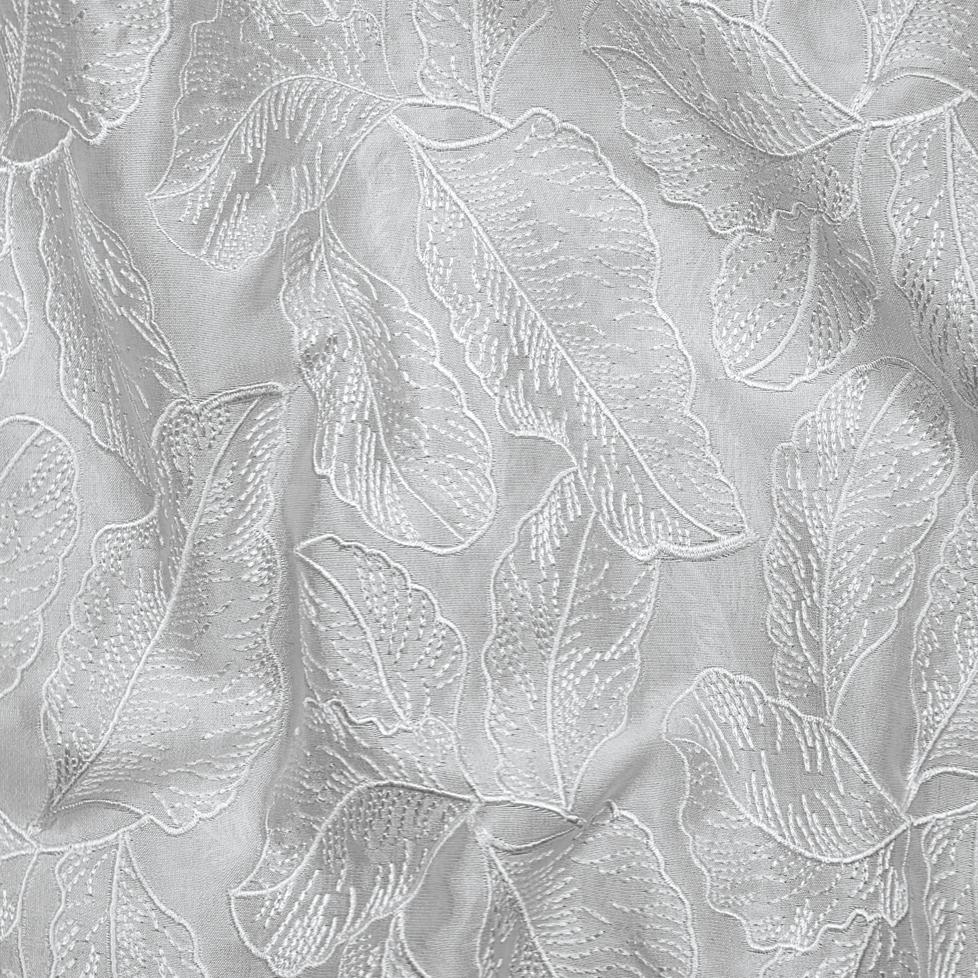 Warq Silk – Leaves Embroidered Sheesha Silk - Zahra Maham
