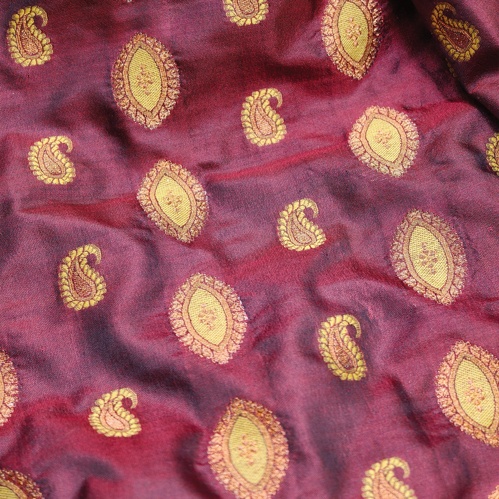 Shaam Rang — Pure Katan Silk (5.5 Yards)