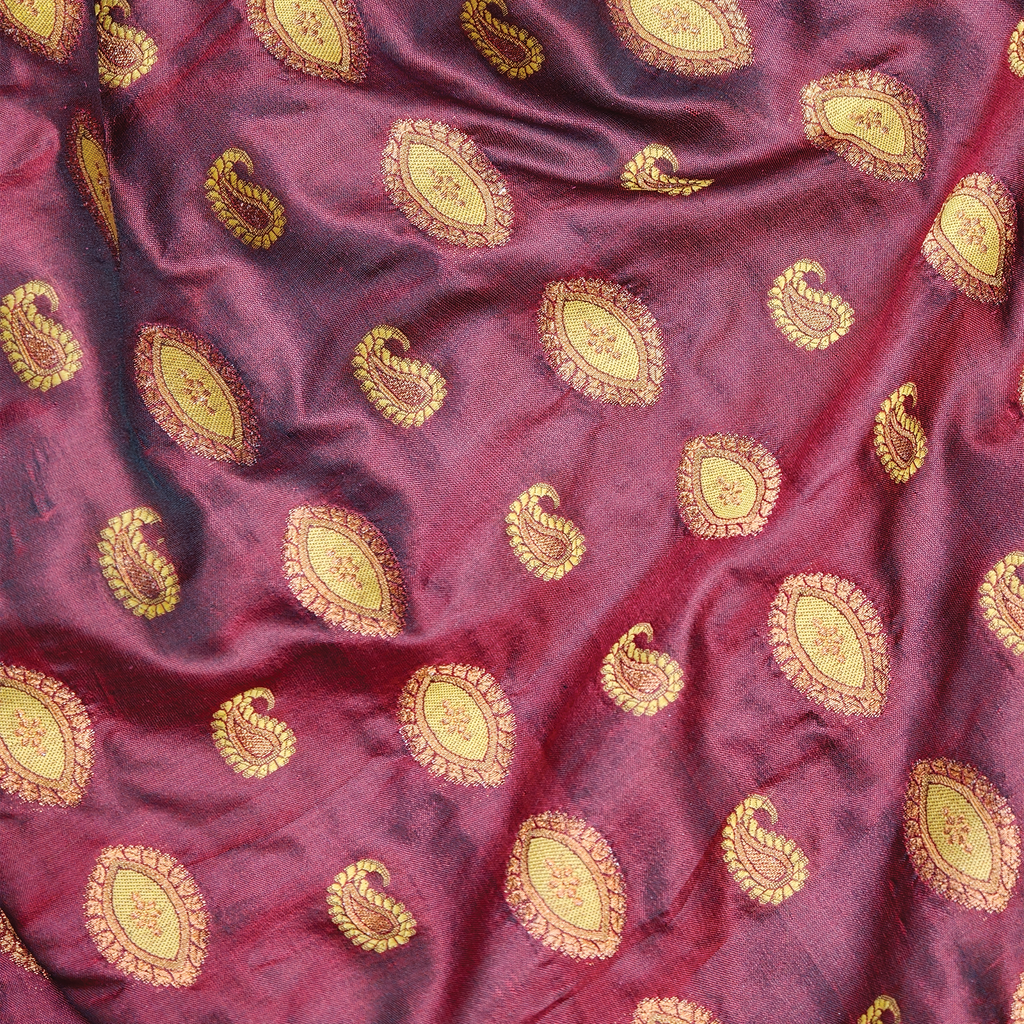 Shaam Rang — Pure Katan Silk (5.5 Yards)