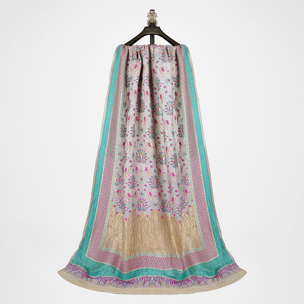 Naz – Pure Chiffon Floral Dupatta