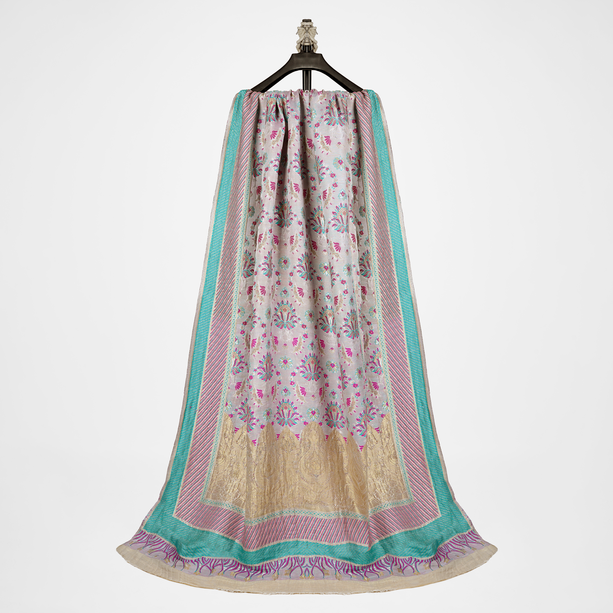Naz – Pure Chiffon Floral Shawl