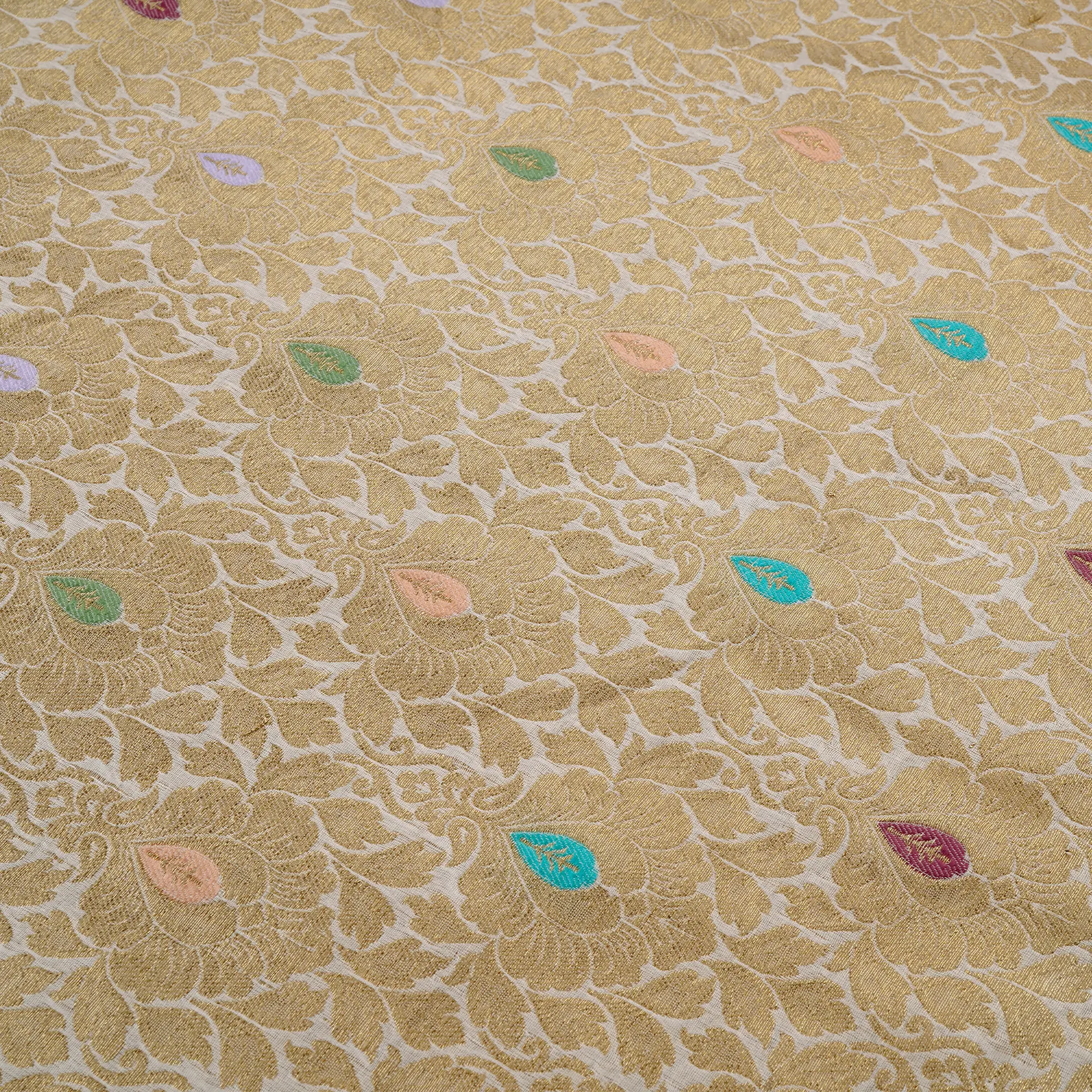 Noorain– Pure Masoori Atlas (Multi Floral) Zahra Maham