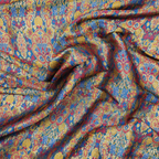 Zar-e-Sultanat – Satin Jamawar Kamkhwab with Mughal Art Borders - Zahra Maham