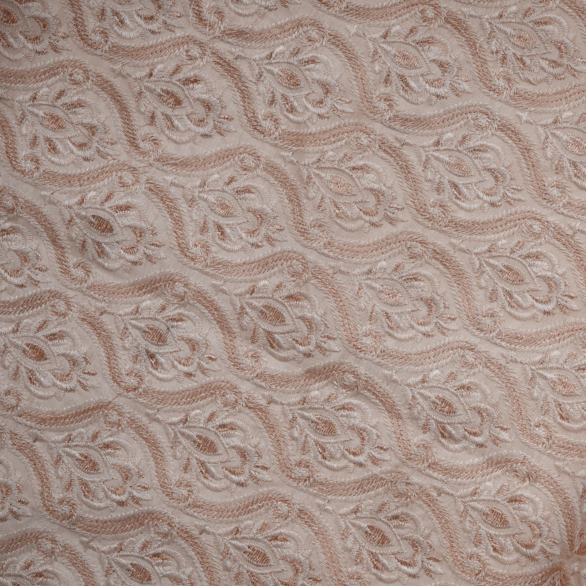 Zarkhaiz – PK Raw Silk Embroidery Fabric with Golden Zari - Zahra Maham
