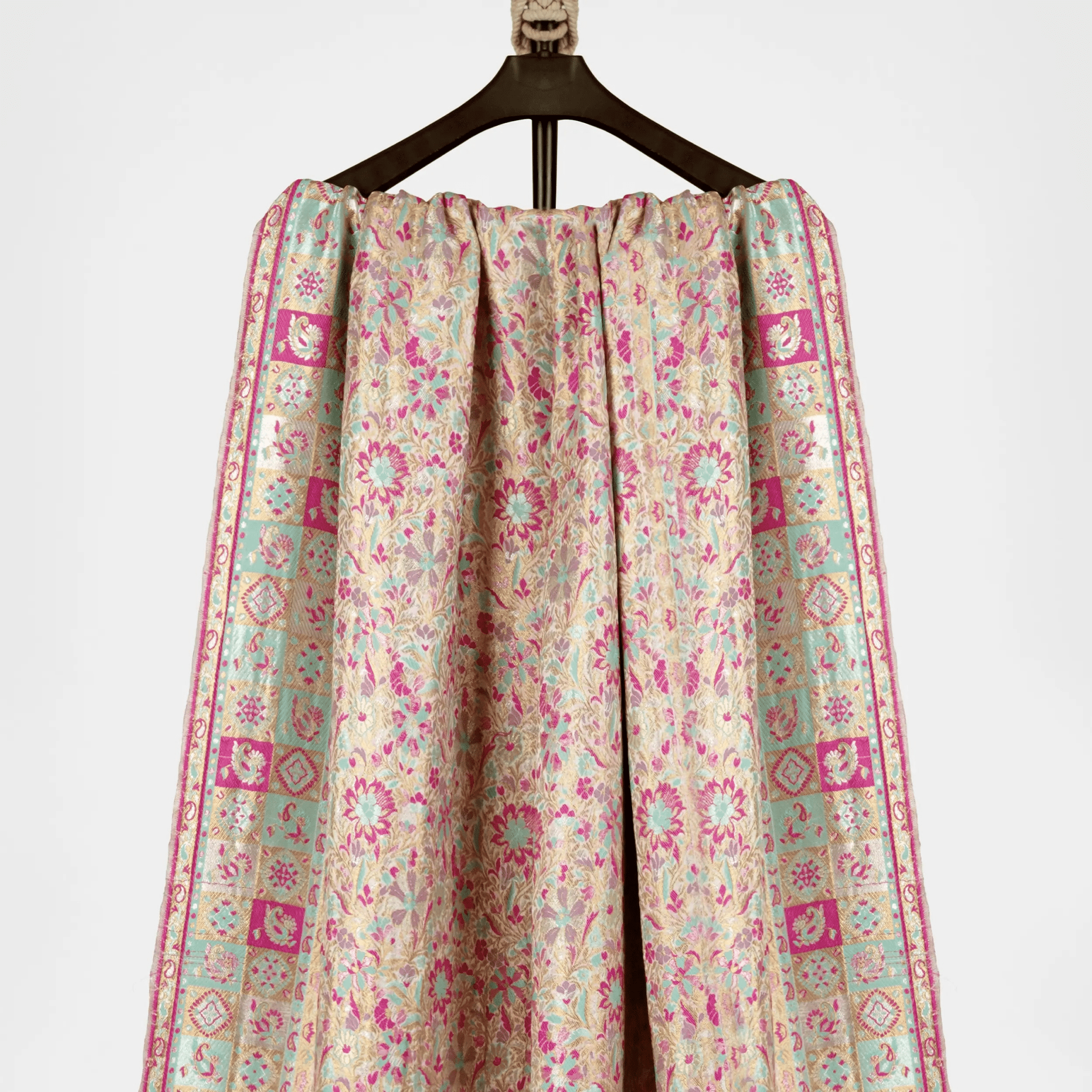 Zeenat – Katan Chiffon Atlas Shawl - Zahra Maham