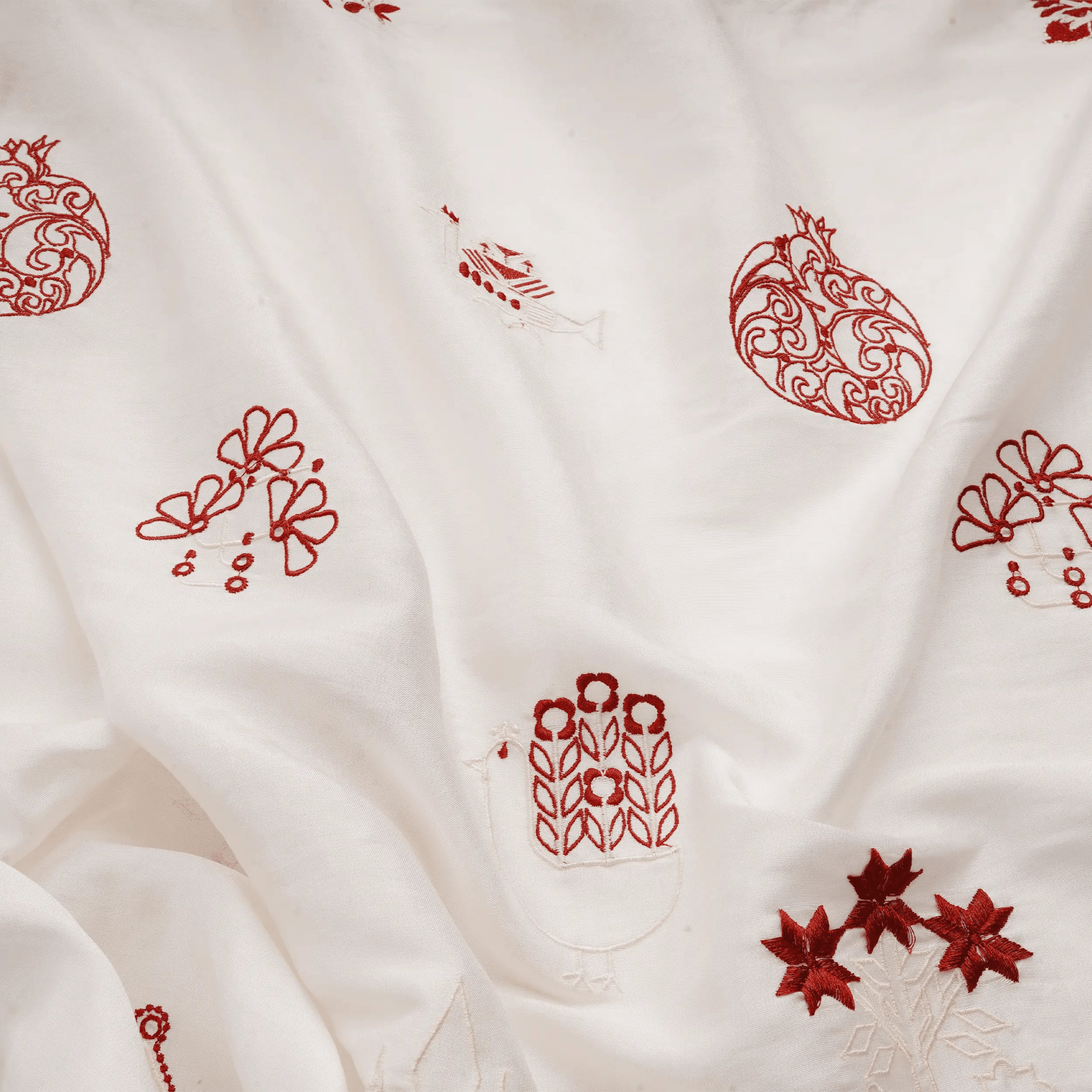Zohraab – Pure Sheesha Silk with Embroidery - Zahra Maham