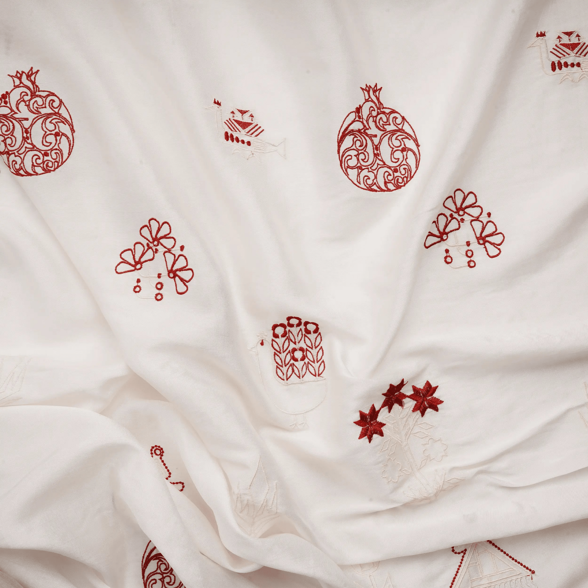 Zohraab – Pure Sheesha Silk with Embroidery - Zahra Maham