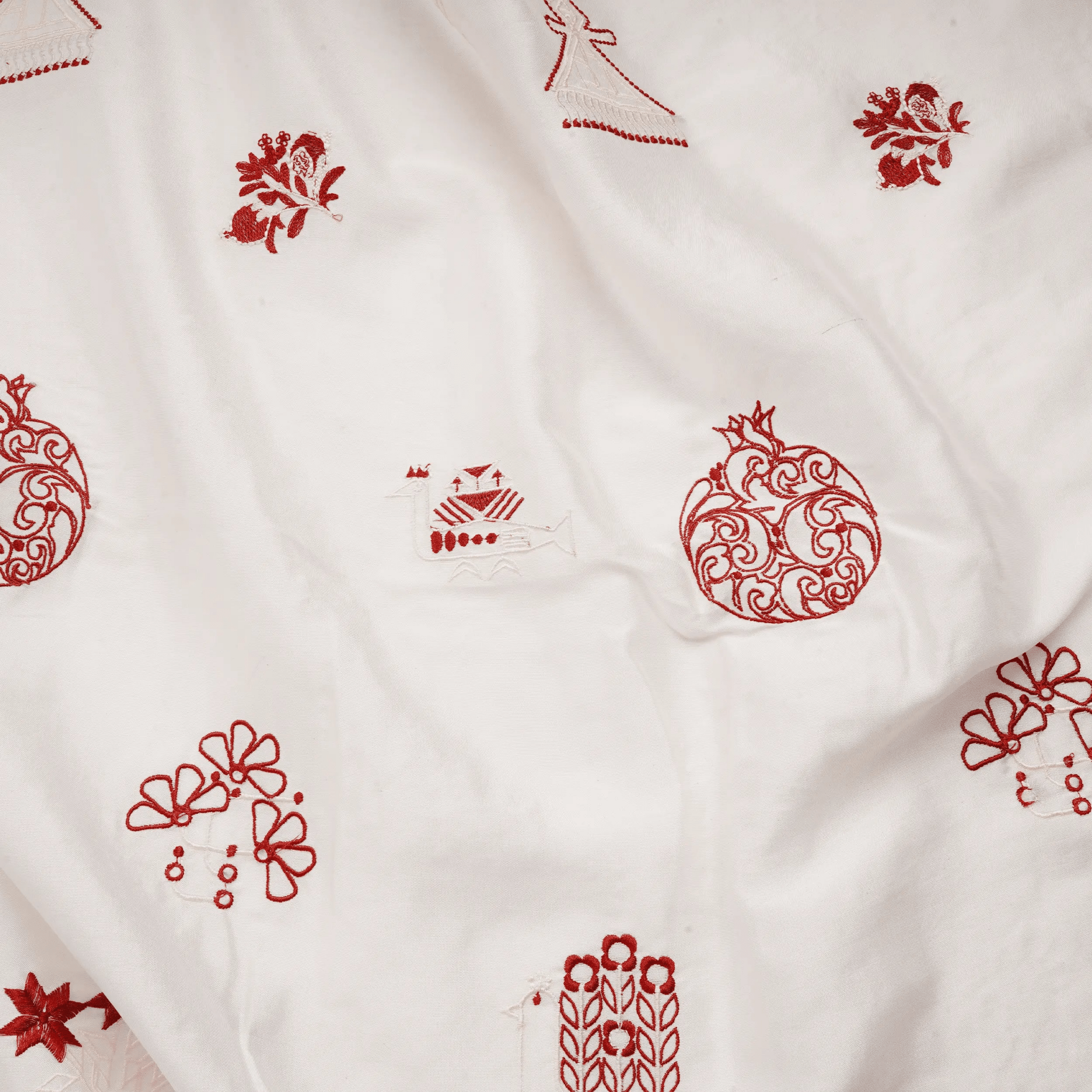 Zohraab – Pure Sheesha Silk with Embroidery - Zahra Maham
